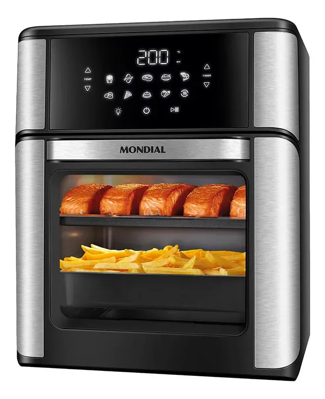 Fritadeira Air Fryer Forno Oven 12L Mondial